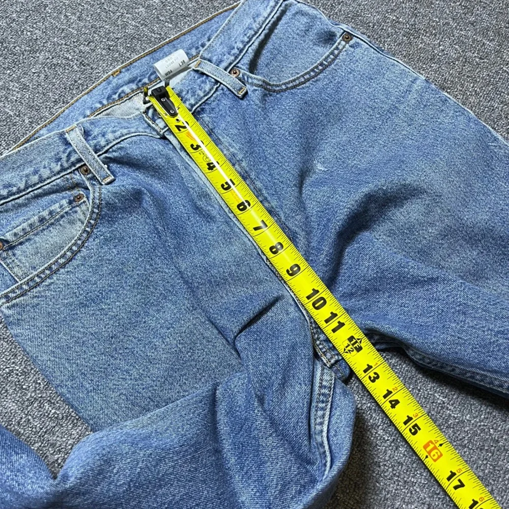 Vintage Levis 560 Loose Fit Jeans W34 L36 Blue Baggy Denim Skater 90s